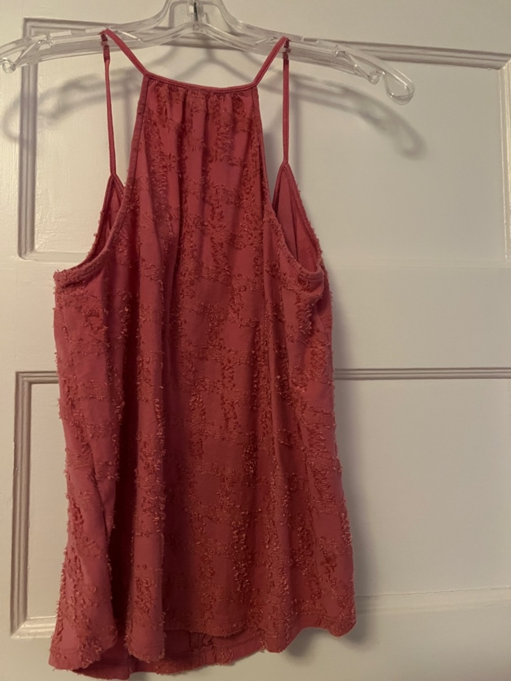 Anthropologie Kit Textured Button-Front Camisole (Pink) - Picture 3 of 9